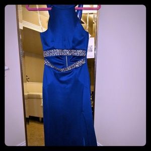 Royal Blue Prom Gown